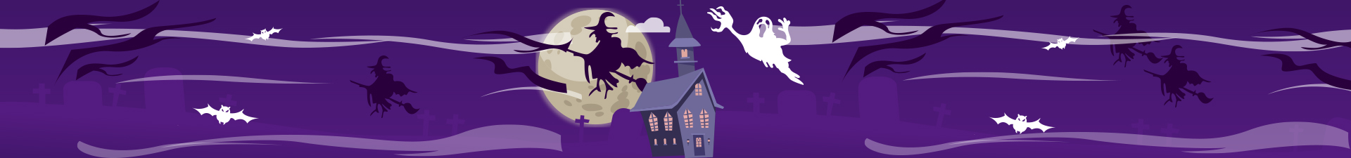 Halloween: decorazioni per vetrine
