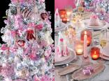 Crăciun cu tematică roz