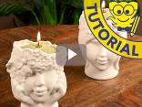 Crea candele con sabbia di cera