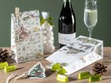 Elegant Christmas gift packages