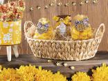 Gift wrapping basket