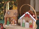 Gingerbread Christmas baskets