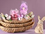 Idee allestimento cesti pasquali