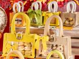 Jute bags with window