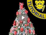 Natale tradizionale con decori rossi