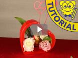 San Valentino vaso fiori tutorial