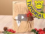 Tutorial pacchetto regalo Natale