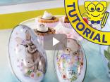 Uovo di Pasqua in metallo