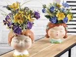 Vases and floral arrangements