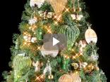 Verde y chic: decora tu Navidad