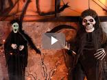 Vitrine d'Halloween