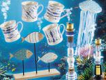 Vitrine sur le thème de la mer