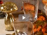 allestimento tavola autunno