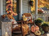 decoro arredo casa autunno zucca
