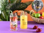 glass bottles for summer drinks