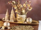 gold christmas centerpiece