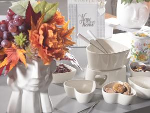 Autunno e vetrina: ceramiche da tavola