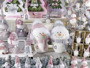 Bonhomme de neige en ligne, décorations mignonnes