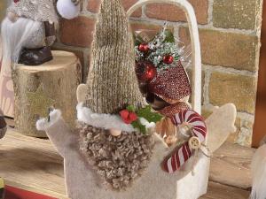 Borsa in panno di Natale