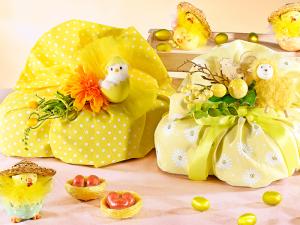 Borse e sacchetti per confezioni pasquali