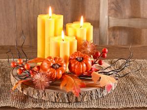 Candele e decorazioni stagionali