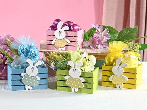 Cestino di Pasqua in legno