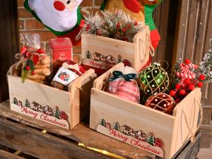 Cómo preparar cestas de regalo de Navidad