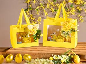 Confezioni di Pasqua gialle