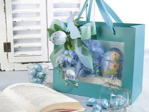 Confezioni pasquali: buste e fiorellini