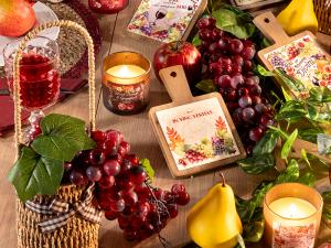 Decoraciones de mesa de otoño