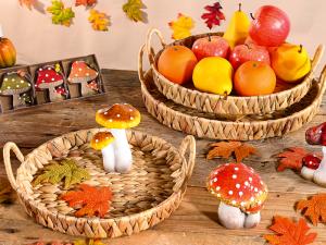 Decoraciones de ventanas de otoño