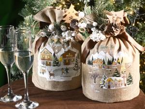 Decorar y envasar panettone