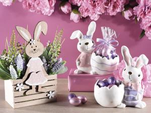 Decori Pasqua in rosa