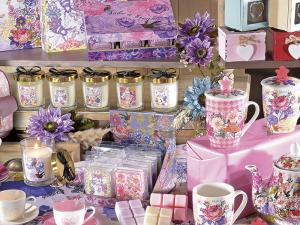 Floral tableware and gift items
