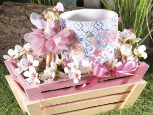 Ideas de regalo únicas con cestas de primavera.