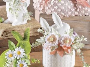 Marguerites et fleurs de Pâques