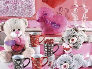 Peluches orsetti di san valentino
