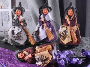 Pequeñas brujas en dulces