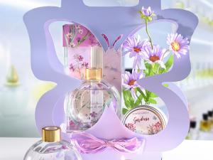 Perfumes and gift boxes