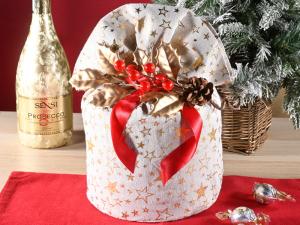 Sacchetti portapanettone stelle