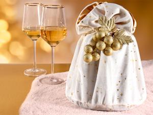 Sacchetto per panettone in velluto