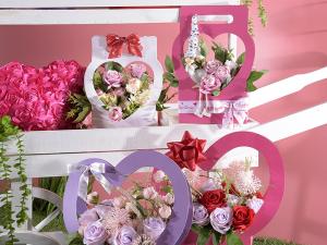 Valentine's Day floral baskets