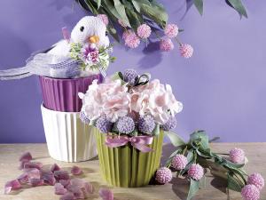 Vases and spring decor