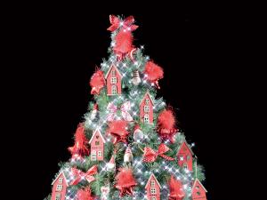 addobbi albero natale tradizionale