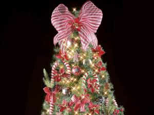 arbre de Noël magique de vacances
