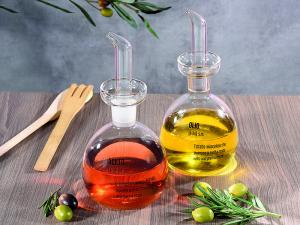 bottiglie ampolle olio aceto