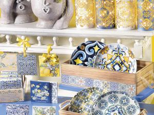 ceramiche cucina tema maiolica