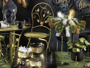 idee arredo oro chic