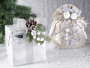 pacchetti bianco argento
