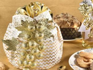 portapanettone oro